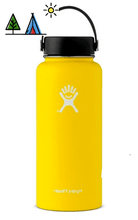 Load image into Gallery viewer, Wide Mouth Water Bottle, Straw Lid - Size & Multiple Colors - 32oz