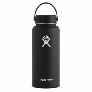 Water Bottle - Stainless Steel & Vacuum Insulated - Wide Mouth with Leak Proof Flex Cap - 40 oz